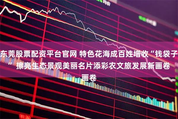 东莞股票配资平台官网 特色花海成百姓增收“钱袋子” 擦亮生态景观美丽名片添彩农文旅发展新画卷